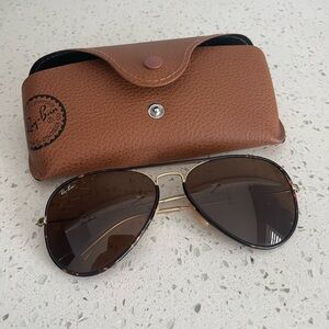 Ray-Ban tortoise aviators